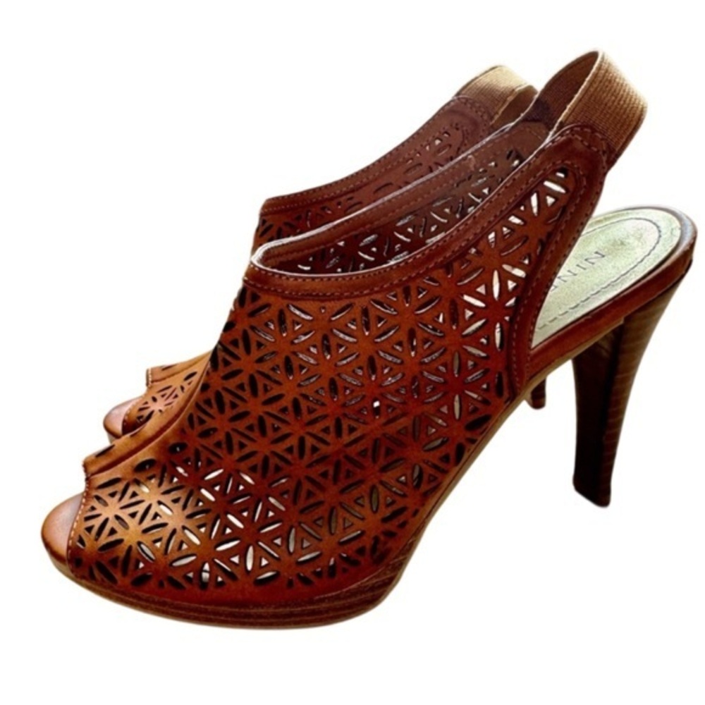 Nine West Strut Cutout High Heel Sandals
